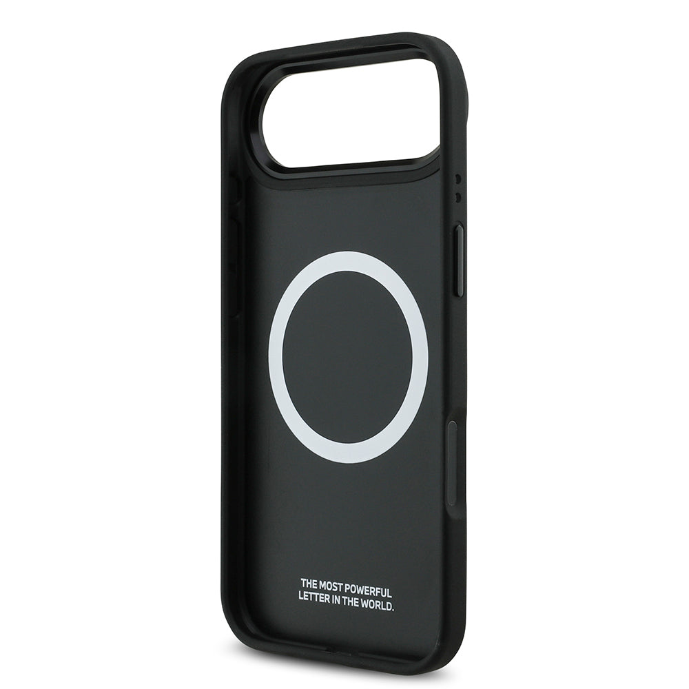 BMW iPhone 17 Air Orjinal Lisanslı M-safe Şarj Özellikli M Logolu Üç Şeritli Delikli Deri Kılıf BMW iPhone 17 Air Orjinal Lisanslı M-safe Şarj Özellikli M Logolu Üç Şeritli Delikli Deri Kılıf